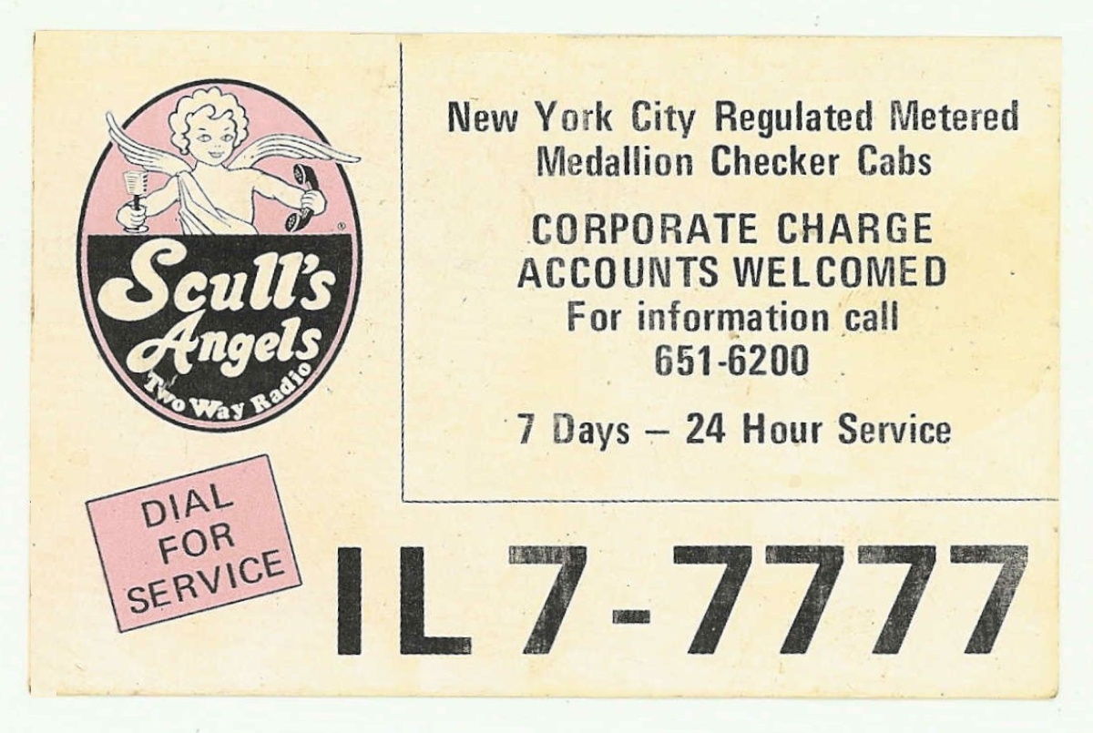 Sculls Angels Business Card