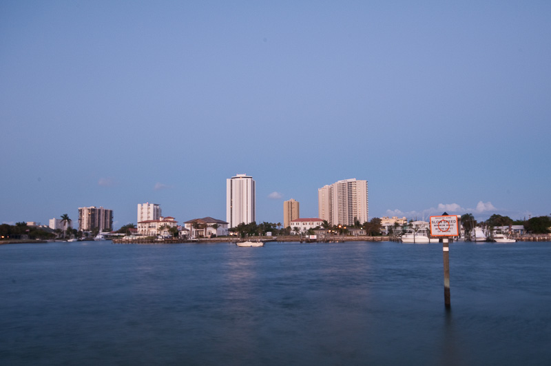 Singer Island at dusk