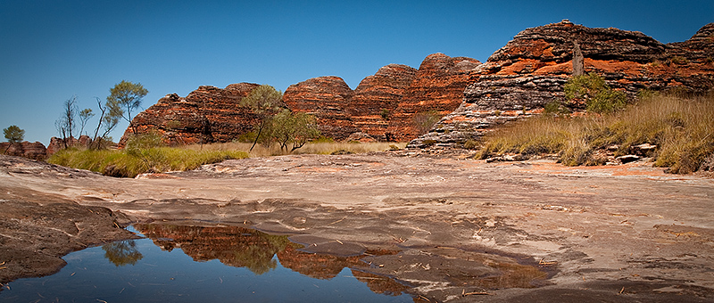 Domes of Bungle Bungle Reflection