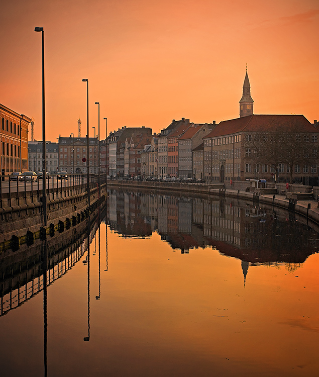 A Mirror of Frederiksholm Canal