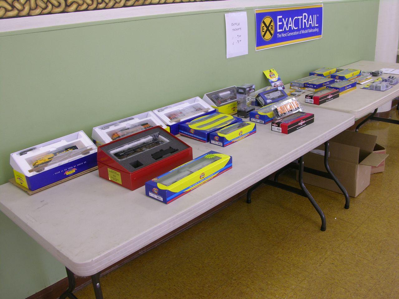 Raffle Prizes from our generous sponsors. Thank You All!