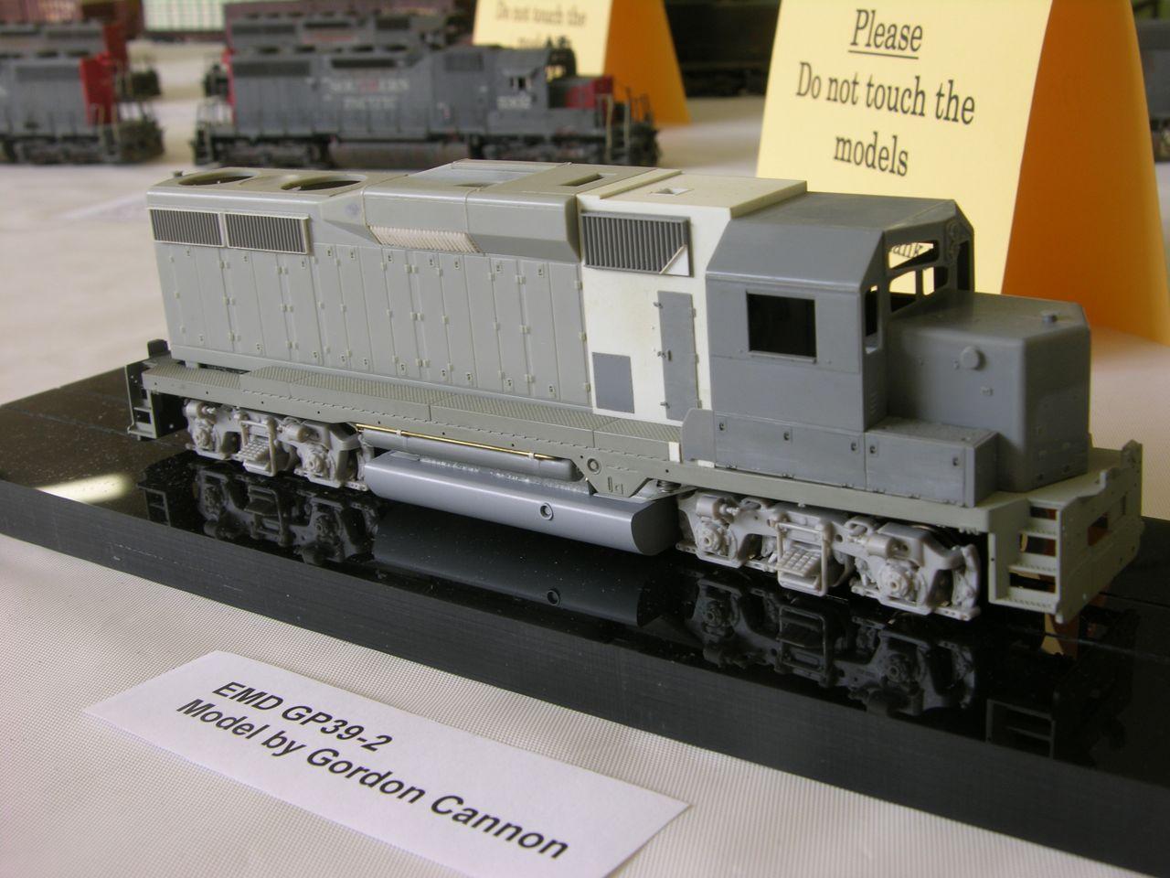 EMD BN GP39V rebuild by the Late Gordon Cannon