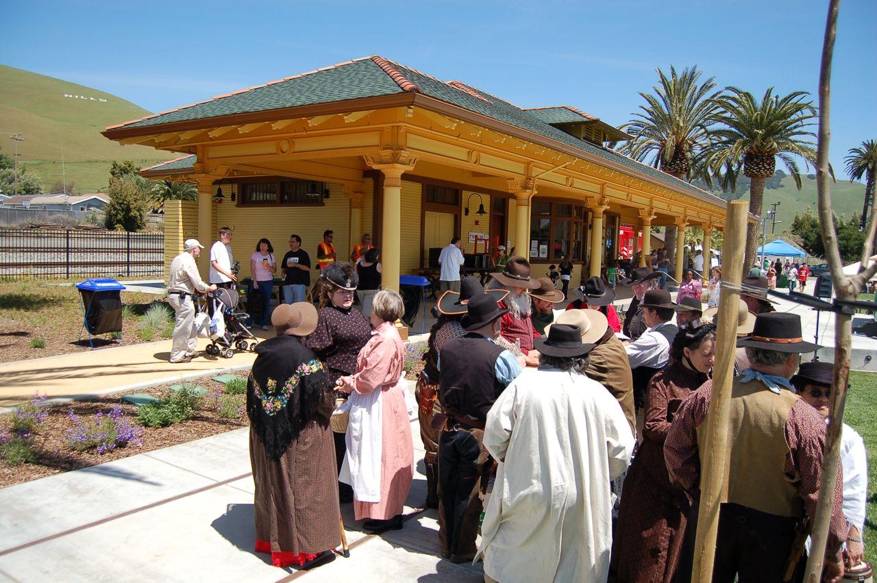 Welcome to the Grand Reopening of the Niles Depot Museum (in the Niles district of Fremont, CA)