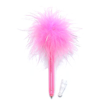 #70002 Luck Pink Fluffy Pen