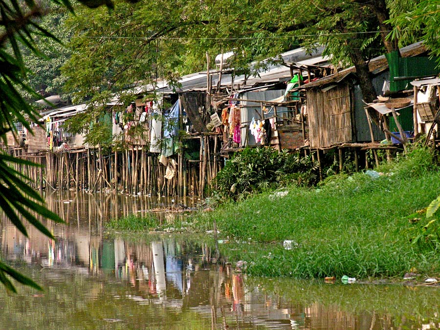 Living by the river Siem Reap