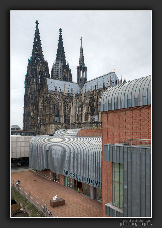 Museum Ludwig and Cologne Cathedral