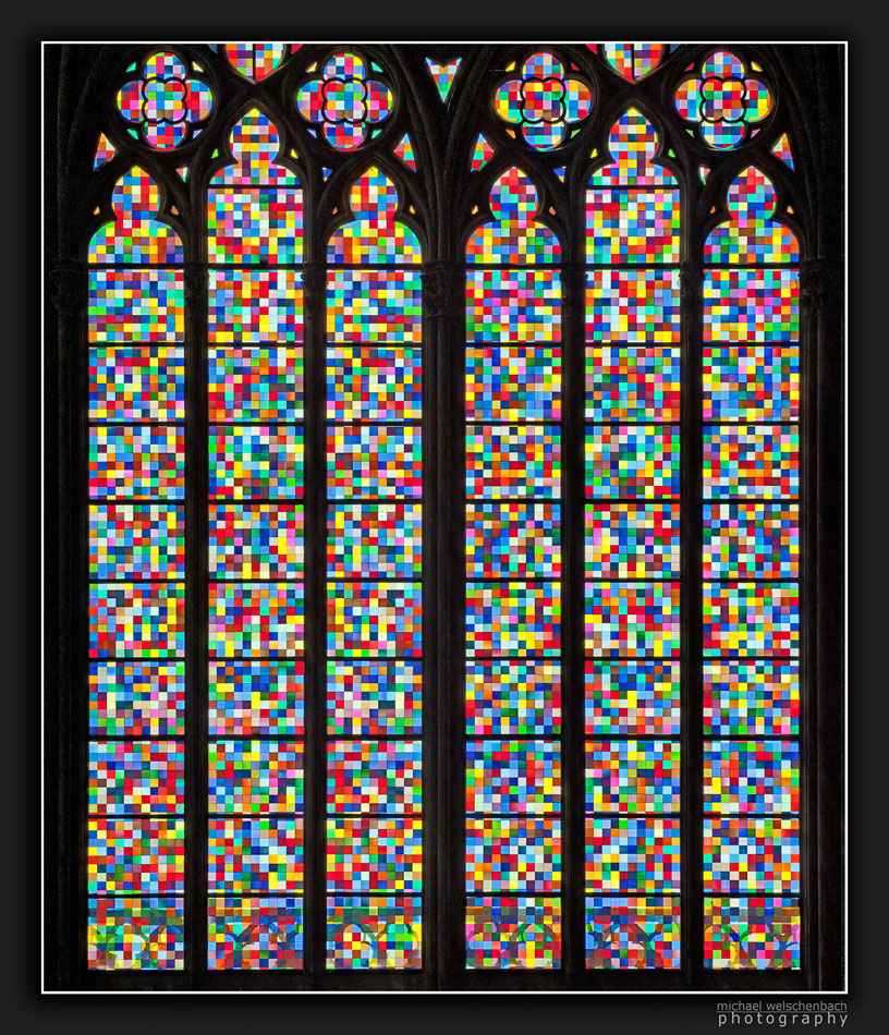 Cologne Cathedral Window Pane (Detail)