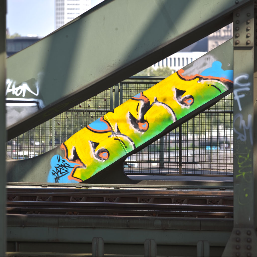 Hohenzollern Bridge, decorated