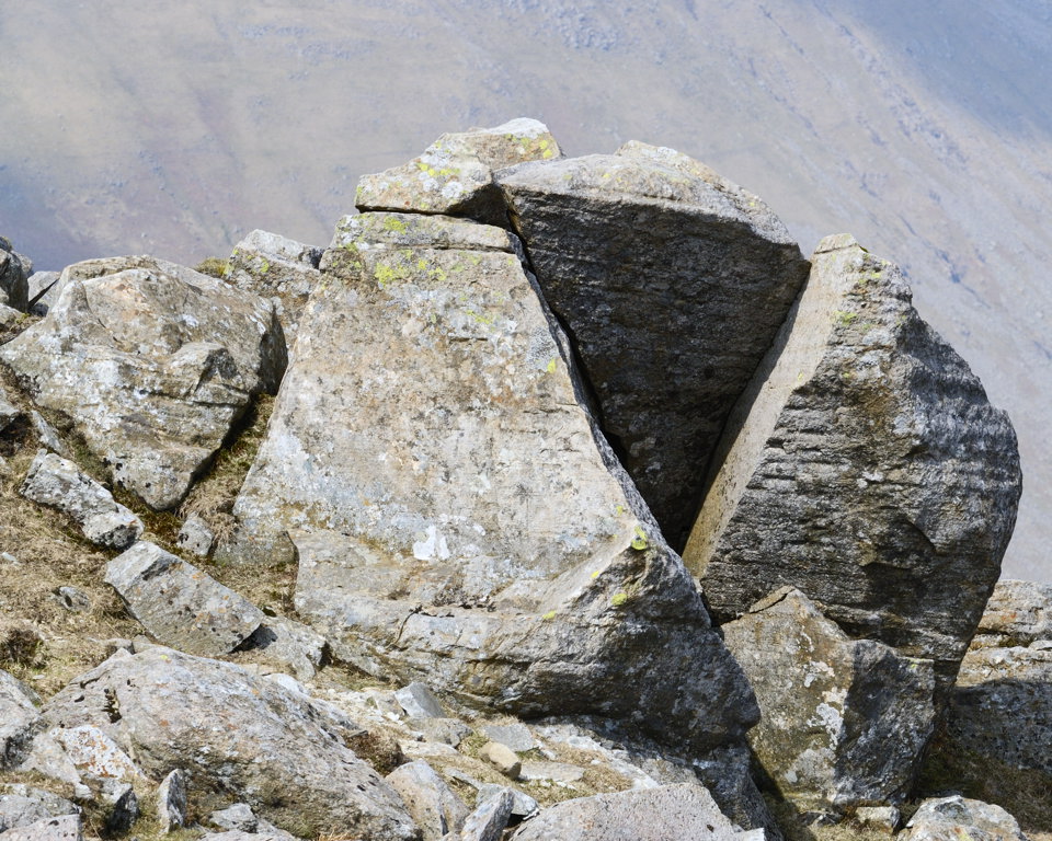 Bow fell features natures gallery of sculpture, mostly far better than C21st human ones