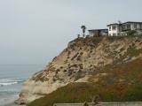 Solana Beach: unstable cliffs