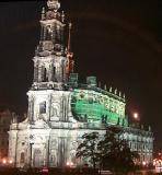 Hofkirche at Night