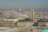 view from Notre Dame to Sacre Cour