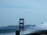 Blue Angels overfly Golden Gate #1