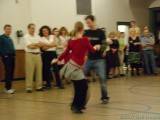 Lindy Hop demonstration at Swing City
