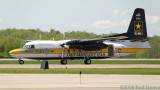 The Golden Knights transport plane