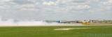 Smokin' the taxiway