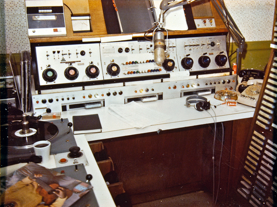 KOIL Aquilla Court Studio - 1968 Polaroid