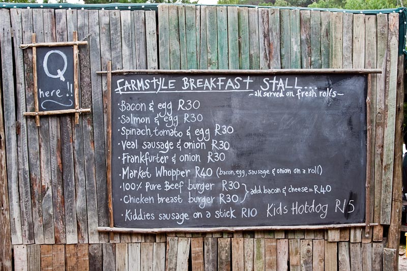 Breakfast Menu