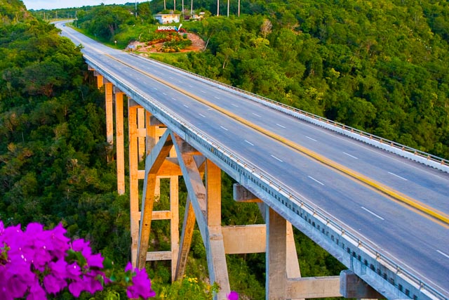 Bridge Over the Rio Bacunayagua Gorge