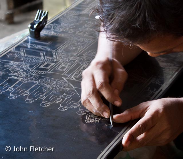 Etching the Lacquer