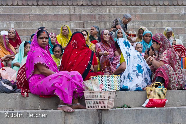 Morning Gathering on the Ghats