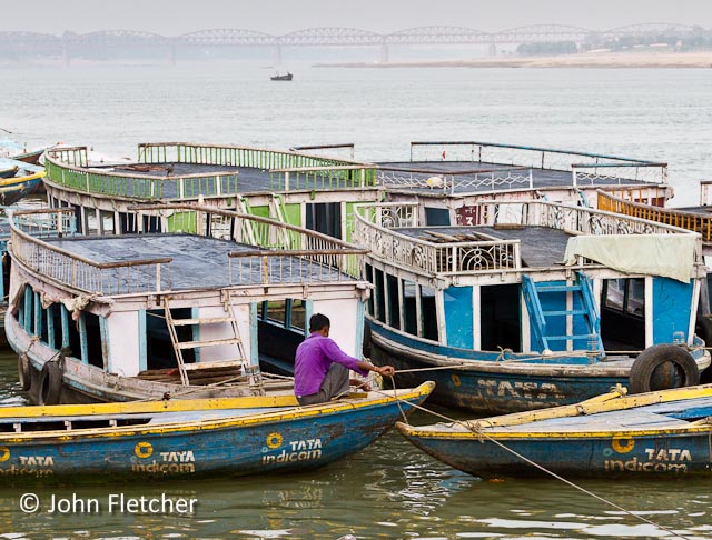 Former Hippie Housing on the Ganges