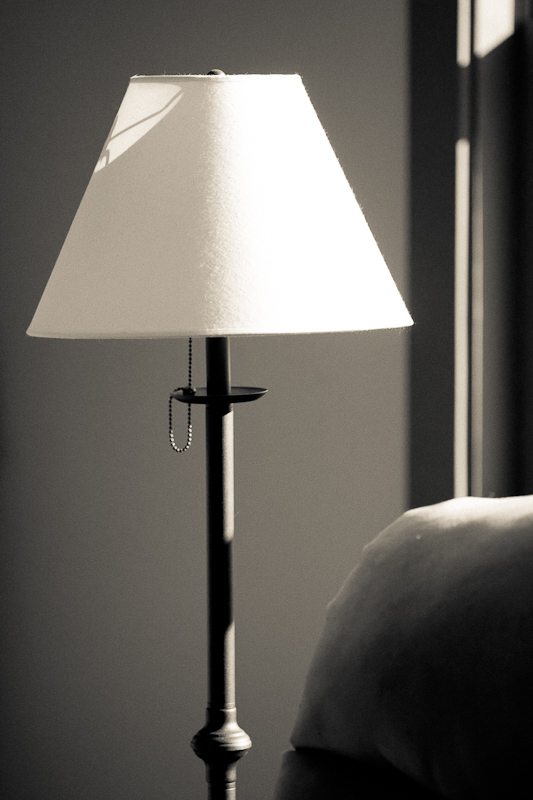 Lamp and Chair
