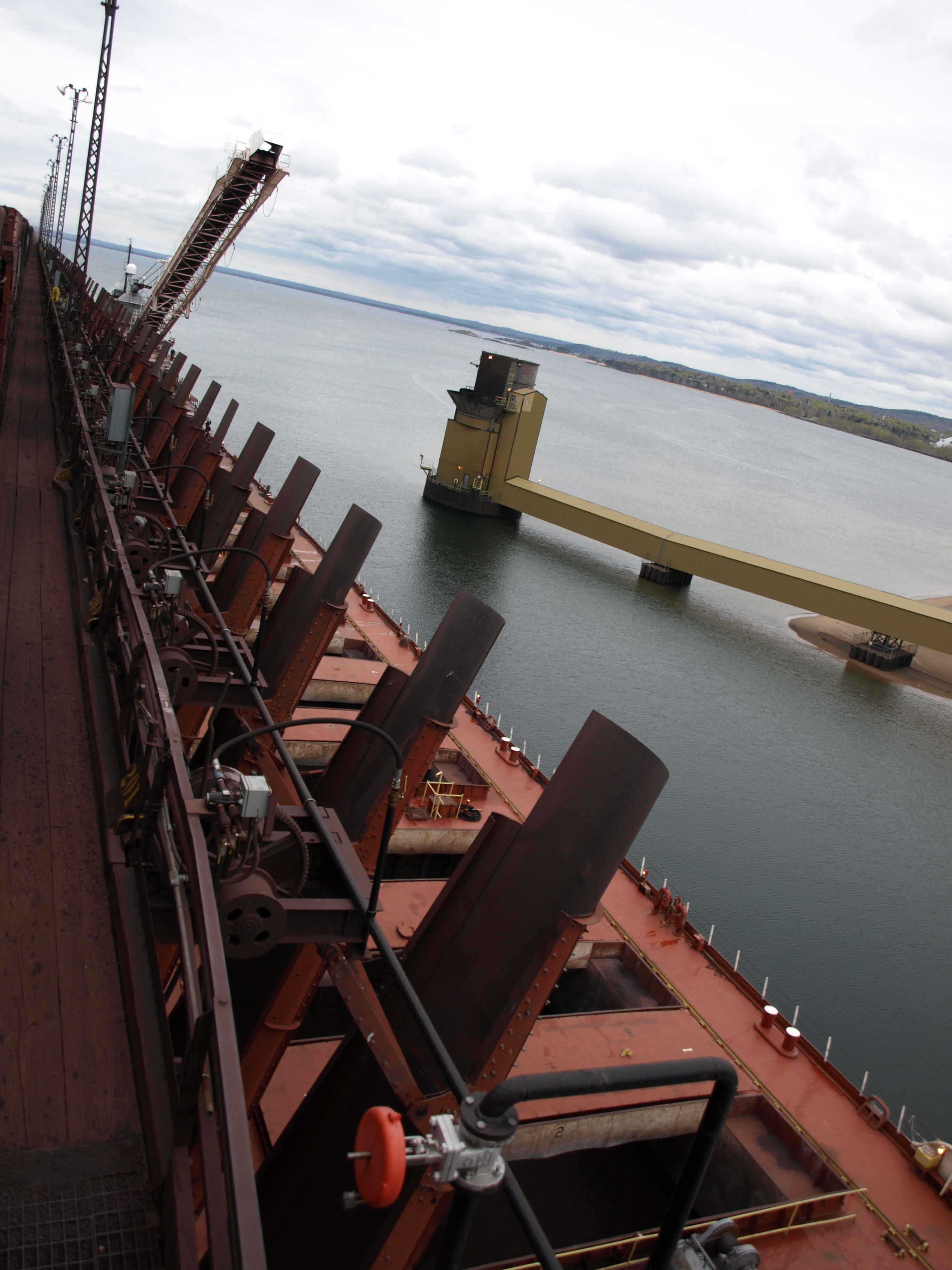 The Deck of the Ore Boat Michipicoten