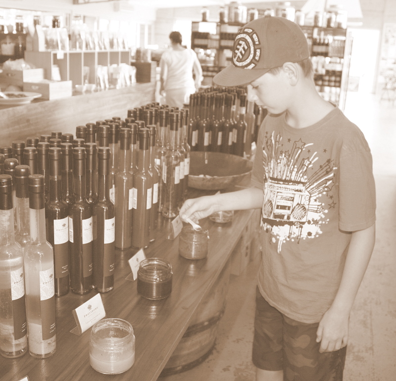 Tasting the mechandise