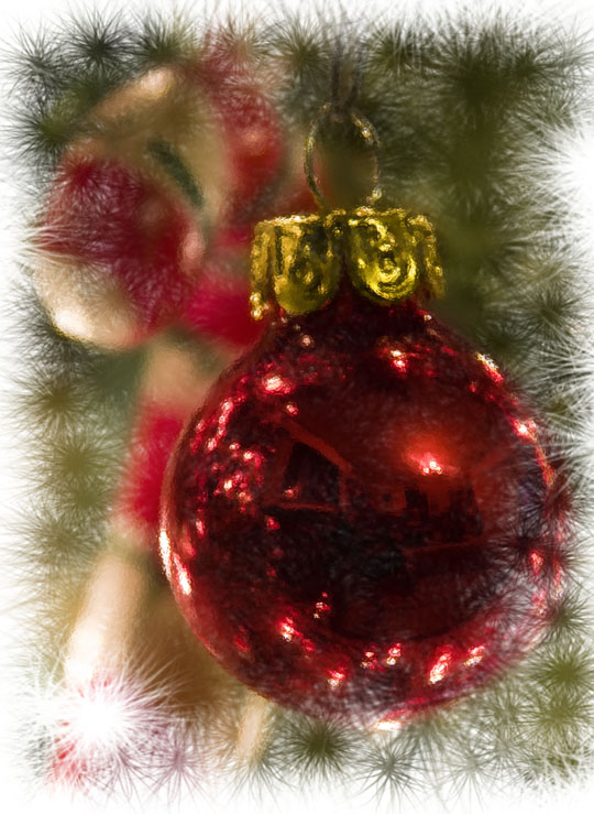 Frosted Glass Ornaments