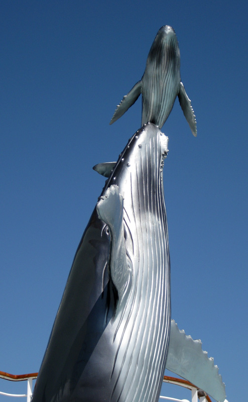 Humpbacks in Bronze