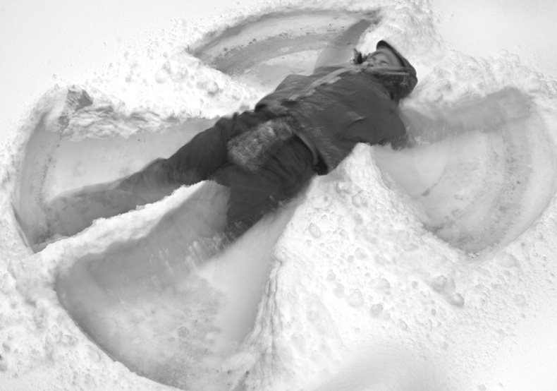 Snow Angel in Progress*