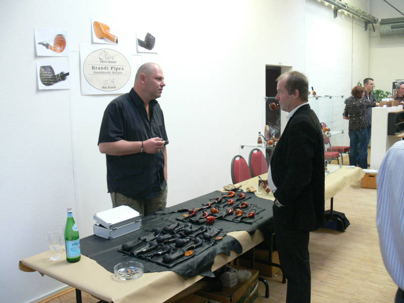 Oliver Brandt im Gesprch mit Gerrit Heyl.