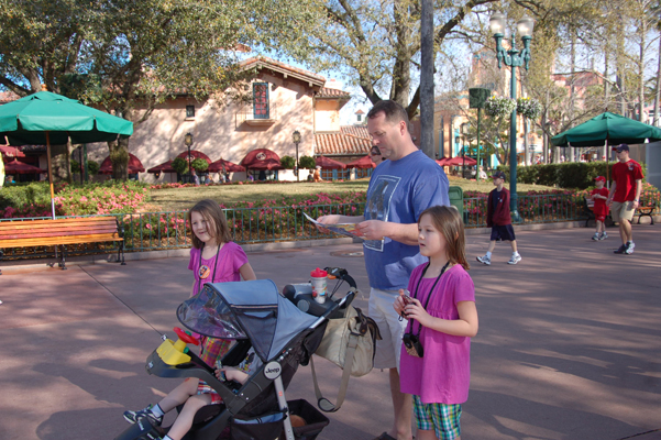 Checking out the map