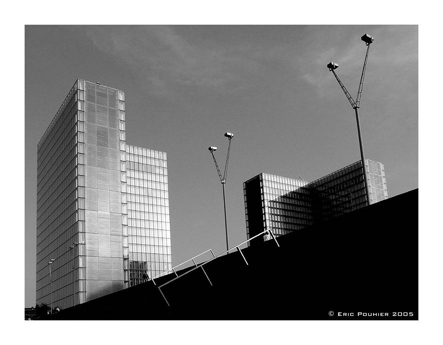 La grande bibliotheque a Paris.