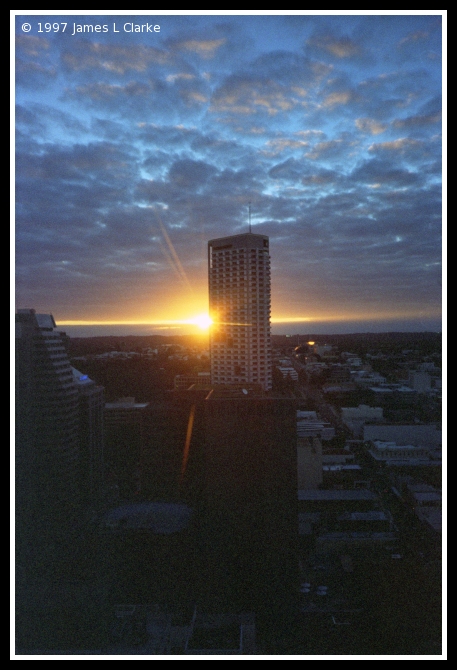 QV1 Sunset