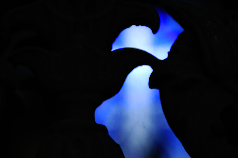 ombre bleue