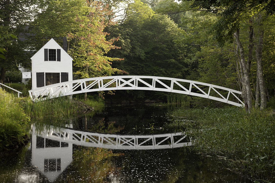 Selectmens Building & Bridge, Somesville, Mount Desert Island