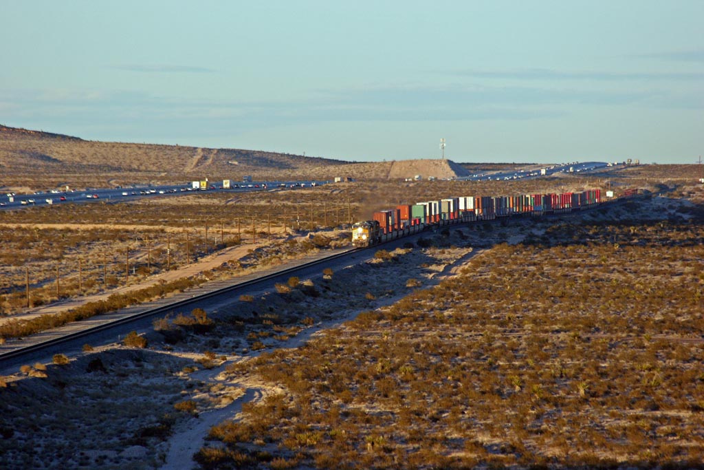 Long shadows Long train