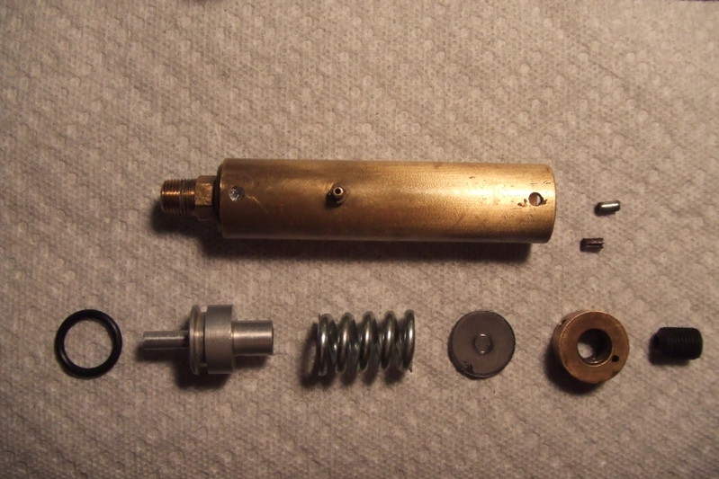 WGP old brass low pressure regulator exploded
