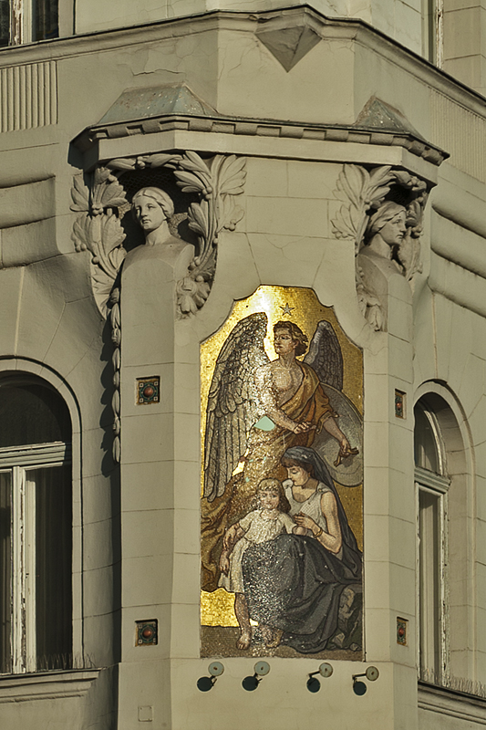 Corner mosaic