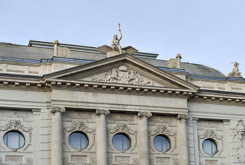Comedy theater detail