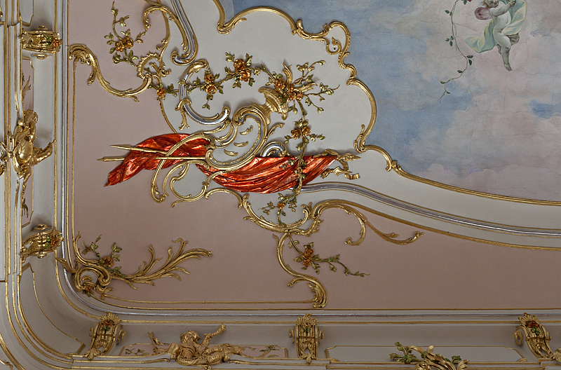 Ceremonial hall, ceiling detail