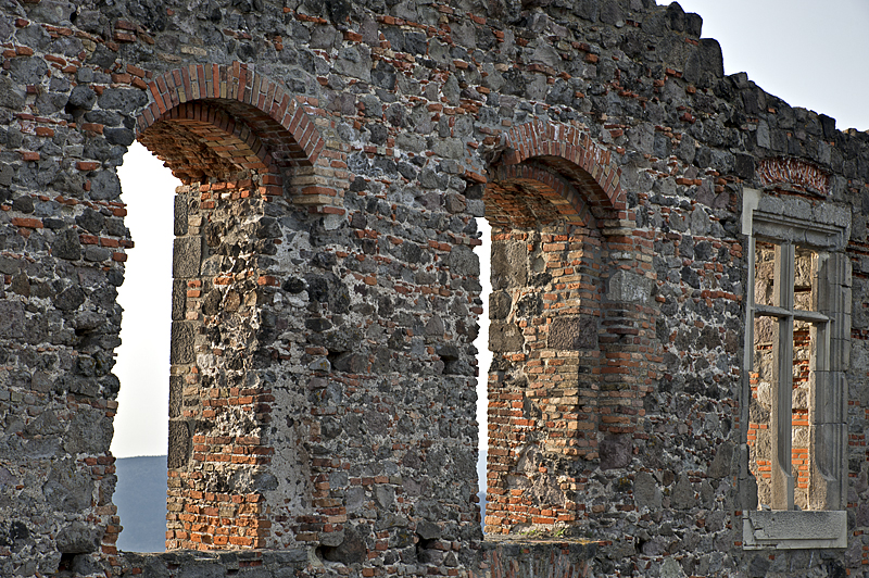 Visegrd Citadel, windows past and present
