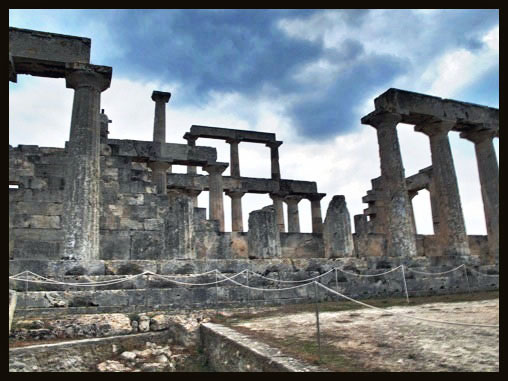 The Temple of Aphaia, Aegina Greece