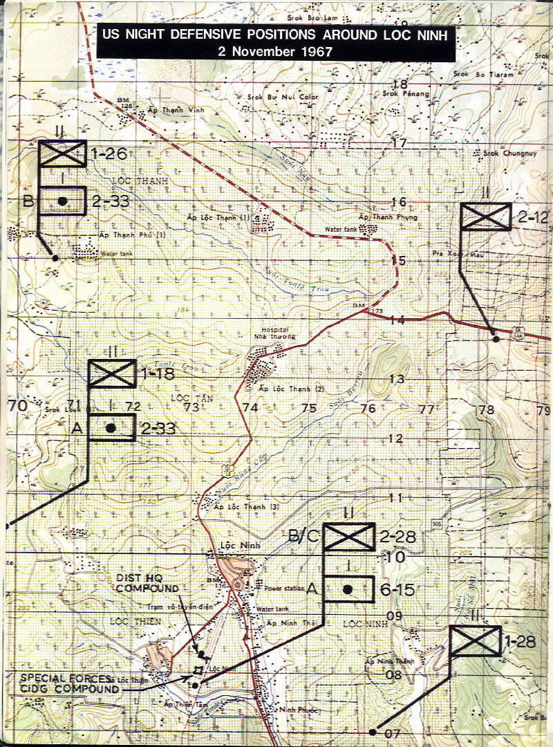 The Battles of Loc Ninh, Nov. 67 - Overview and American Units