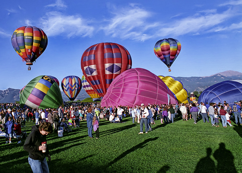 Blue Sky Balloon Launch