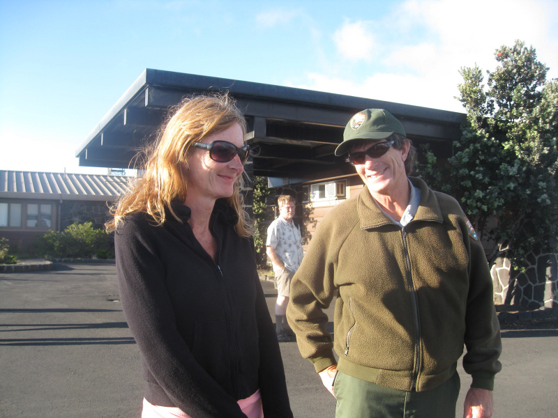 Information from the park ranger