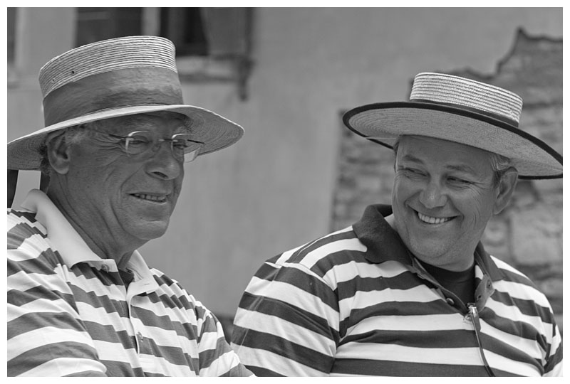 hats and stripes