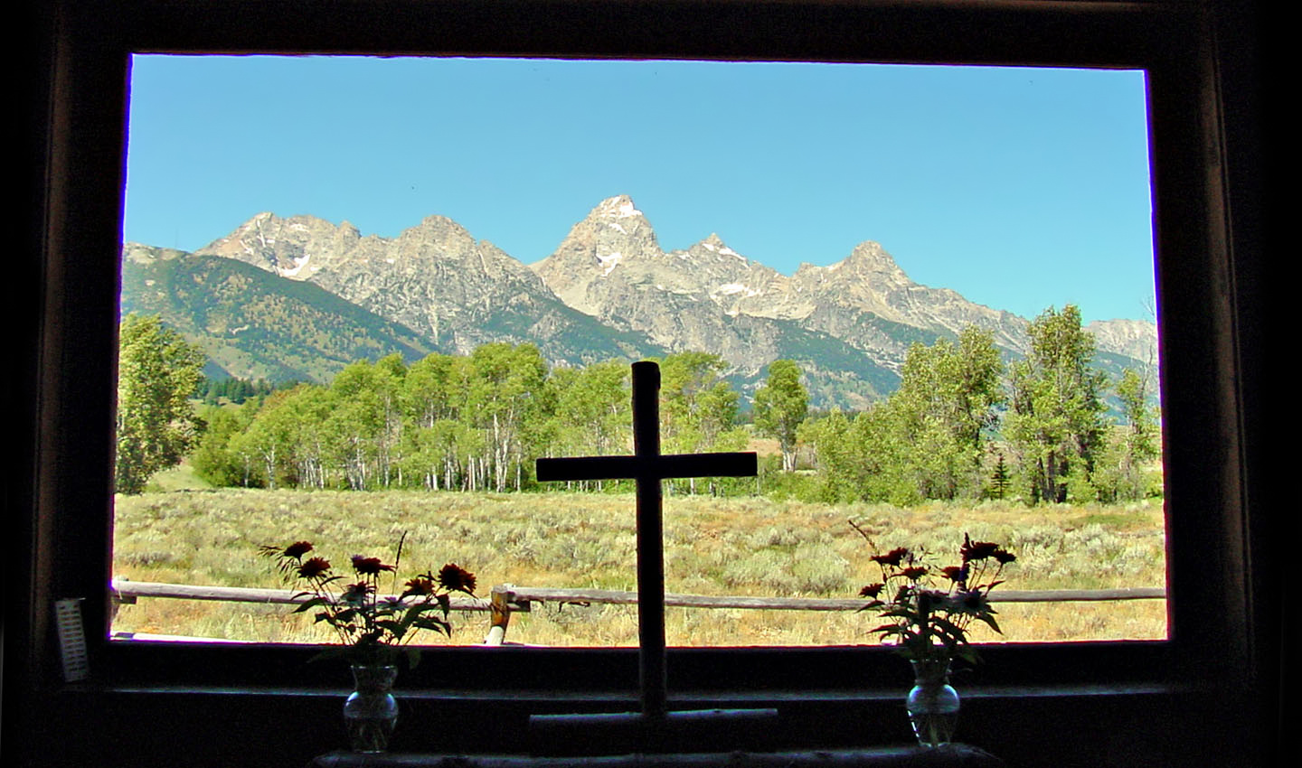 Chapel Window View